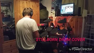 Black Label Society Stillborn Drum Cover [upl. by Paschasia]