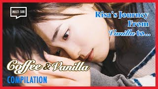 ENG SUB MULTI Compilation Beautiful Risas Transformation From Vanilla To  Coffee amp Vanilla [upl. by Theodor]