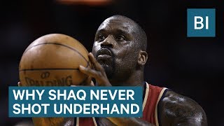 Why Shaq Never Tried The Underhand Free Throw [upl. by Ailat]