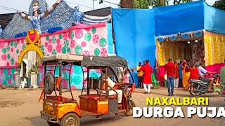 Naxalbari Durga Puja Paighatta more [upl. by Aicilyhp]