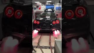 R45 BIG FLAMES😱🔥🔥nissan gtr gtr35 flame godzilla [upl. by Azeria58]