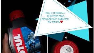 motul Tips para sa mga gusto gumamit ng motul oil iwas fake motul [upl. by Erastatus]