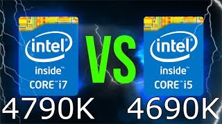 Intel i74790K vs i54690K [upl. by Odnumyer]