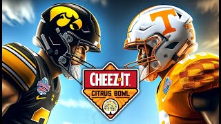 2023 Citrus Bowl Preview Iowa vs Tennessee [upl. by Walliw]