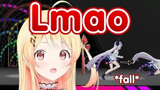 Kanade Reacts To Laplus Accident In Hololive 5th Fes【Hololive】 [upl. by Collier]