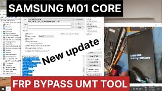 SAMSUNG M01 CORE FRP BYPASS UMT TOOL  SAMSUNG M01 CORE FRP UNLOCK UMT TOOL [upl. by Caruso]