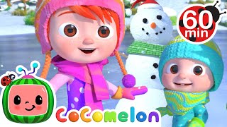 Winter Song Fun in the Snow  CoComelon  Moonbug Kids  Winter Wonderland [upl. by Gonzalo]