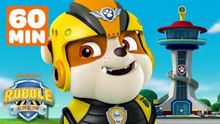 Rubbles EPIC Lookout Tower Rescues w PAW Patrol Chase amp Skye  Compilation  Rubble amp Crew [upl. by Madigan]