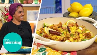 Nadiya Hussain’s Chicken Biryani Fakeaway  This Morning [upl. by Christophe223]