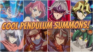 25 AWESOME PENDULUM SUMMONS YGO Anime [upl. by Llemij363]