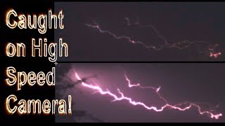 Lightning caught by High Speed Camera [upl. by Itnavart]