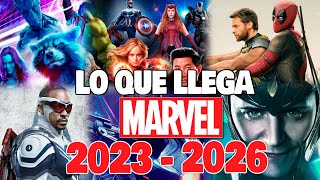 Estrenos MARVEL 2023  2026 [upl. by Ahsekram]