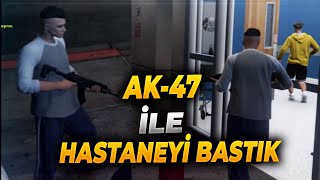 AK47 İle Hastaneyi Bastık  FiveM Sunucu Troll 88 [upl. by Jenine]