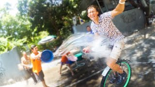 World’s Largest Water Fight  SONGKRAN in Bangkok Ep8 [upl. by Sarchet281]