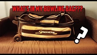 Whats in my Bowling Bag  Bowling Balls  Gear [upl. by Ilahsiav849]