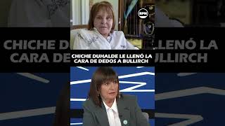 Chiche Duhalde LLENÓ la CARA de DEDOS a Patricia Bullrich quotNo tiene moralquot [upl. by Noillid]