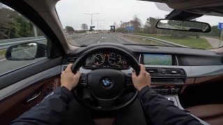 BMW F10 530D LCI XDrive 2014 190kW  4K POV DriveReview [upl. by Lumpkin618]