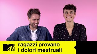 Ragazzi che provano i dolori del ciclo le reazioni sono incredibili  MTV Style [upl. by Yddet580]