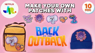 Back to the Outback DIY Felt Patches 🎒 Netflix Jr [upl. by Mic]