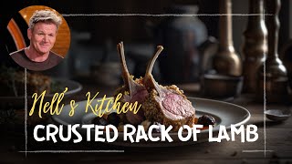 Gordon Ramsay Hells Kitchen Herb Crusted Lamb Recipe [upl. by Adnilram]