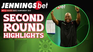 2023 JenningsBet World Seniors Darts Championship  Round Two Highlights [upl. by Anderson]