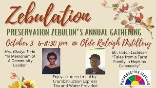 Preservation Zebulon Annual Celebration 2024 [upl. by Eatnhoj]