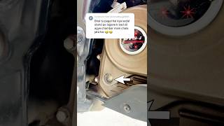 Correct way for checking the engine oil in a motorcyclebajaj pulsarrs200 engineoil [upl. by Gervase97]