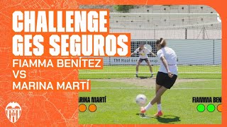 CHALLENGE GES SEGUROS  FIAMMA BENÍTEZ VS MARINA MARTÍ  VALENCIA CF FEMENINO [upl. by Ayekehs]