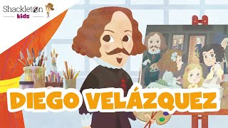 Diego Velázquez  Biografía en cuento para niños  Shackleton Kids [upl. by Petr242]