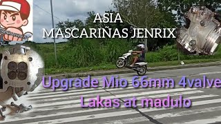 MIO SPORTY 66MM 4VALVES 200CC UPGRADE PROCEDURE MAMAW [upl. by Donela]