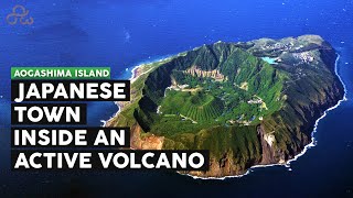 Aogashima Island Volcano in Japan  Facts about Aogashima island  Amaxiom [upl. by Rocky396]