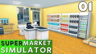 Supermarket Simulator  Ep 1  Building an Empire [upl. by Gamin818]