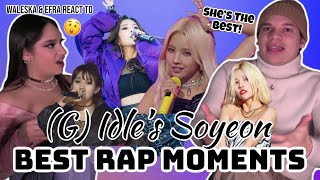 KPOPs BEST FEMALE RAPPER  Waleska amp Efra ReactReview G Idles Soyeon [upl. by Eagle928]