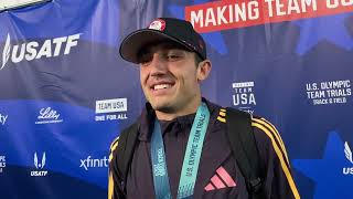 Bryce Hoppel Smashes Olympic Trials 800m Record [upl. by Antonius]