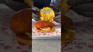 Introducing da Chicago Hot Chicken Sandwich chicagofoodies foodie food chickensandwich [upl. by Heisser]