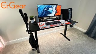 Awesome ErGear Standing Desk Review Best Budget Standing Desk Available [upl. by Almire126]