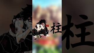 demon Tanjiro vs hashira demonslayer shortsfeed kny fyp foryou [upl. by Htederem]