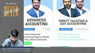 CA Inter Advanced Accounting  Sept25 amp Onwards  New Batch Details  CA Aakash Kandoi [upl. by Schnabel]