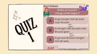 NT2Een QUIZ met 21 vragen over de zinsbouw Hollandaca cümle yapısı üzerine 21 soruluk bir QUIZ [upl. by Olfe465]