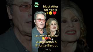 Alain Delon and Brigitte Bardot Together Again After Half a Century alaindelon brigittebardot [upl. by Melisa]