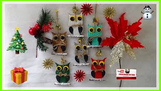 IDEAS FACIL Y RAPIDO PARA NAVIDAD MANUALIDADES CON RECICLAJE [upl. by Palmore15]