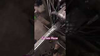 Teflon Hose Braiding Using Stainless Steel Wire [upl. by Cordell]