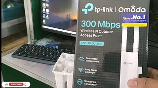 HOW TO CONFIGURE TP LINK EAP110 AS AP FOR PISO WIFI [upl. by Ppilihp]