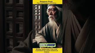 Emperor Puyi The Remarkable Life of Chinas Last Emperor [upl. by Annahsar]