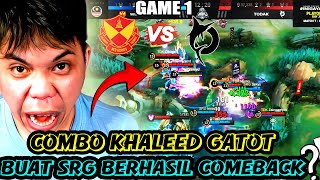 INISIASI DARI SRG BERHASIL MENUNDUKKAN TIM TODAK  SRG VS TODAK GAME 1 MPL MALAYSIA FINAL LOWER [upl. by Aramoy]