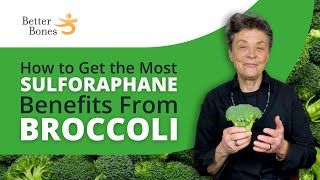 How to Get The Most Sulforaphane Benefits from BROCCOLI [upl. by Weatherley]