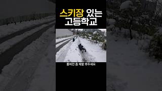 아니 진짜 스키장 있다니까ㅋㅋ 브이로그 기숙사 유튜브 크리스마스 고등학생 눈 [upl. by Ertsevlis]