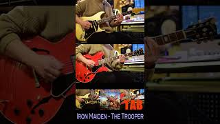 Iron Maiden  The Trooper Tab  cover  Lesson [upl. by Yekcim]