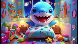 quotBaby Shark’s Sleepy Time Lullaby Relaxing Kids Song amp Bedtime Adventure  Official 2025 Music [upl. by Llenol546]