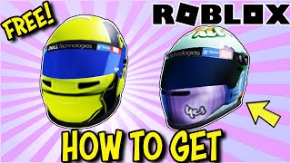 FREE ITEMS HOW TO GET CLOSED VISOR HELMET 2021 FOR LANDO NORRIS amp DANIEL RICCIARDO IN ROBLOX [upl. by Orlov210]